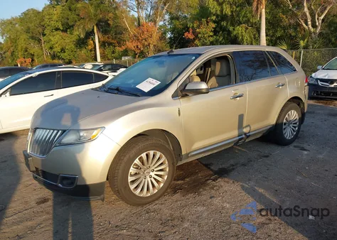 2011 Lincoln Mkx z USA, uszkodzony, nr VIN 2LMDJ6JK7BBJ25712